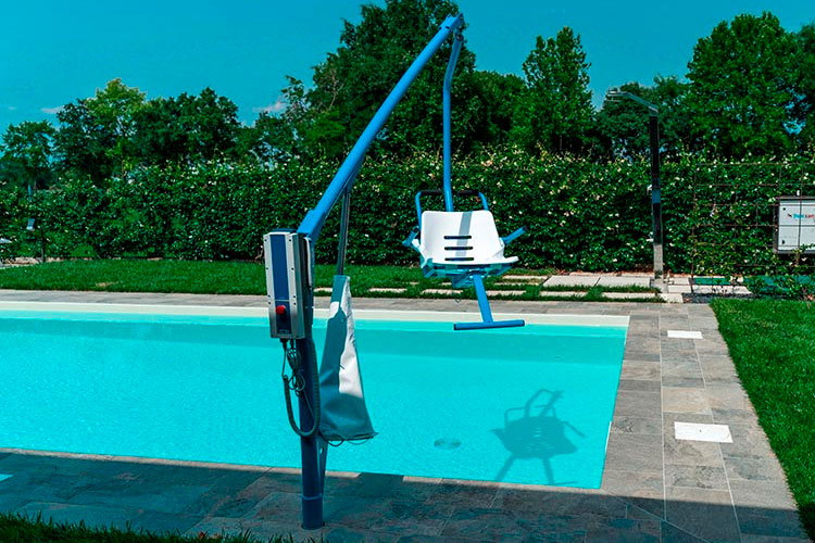 Handi-Move grúa de piscina eléctrica y portátil