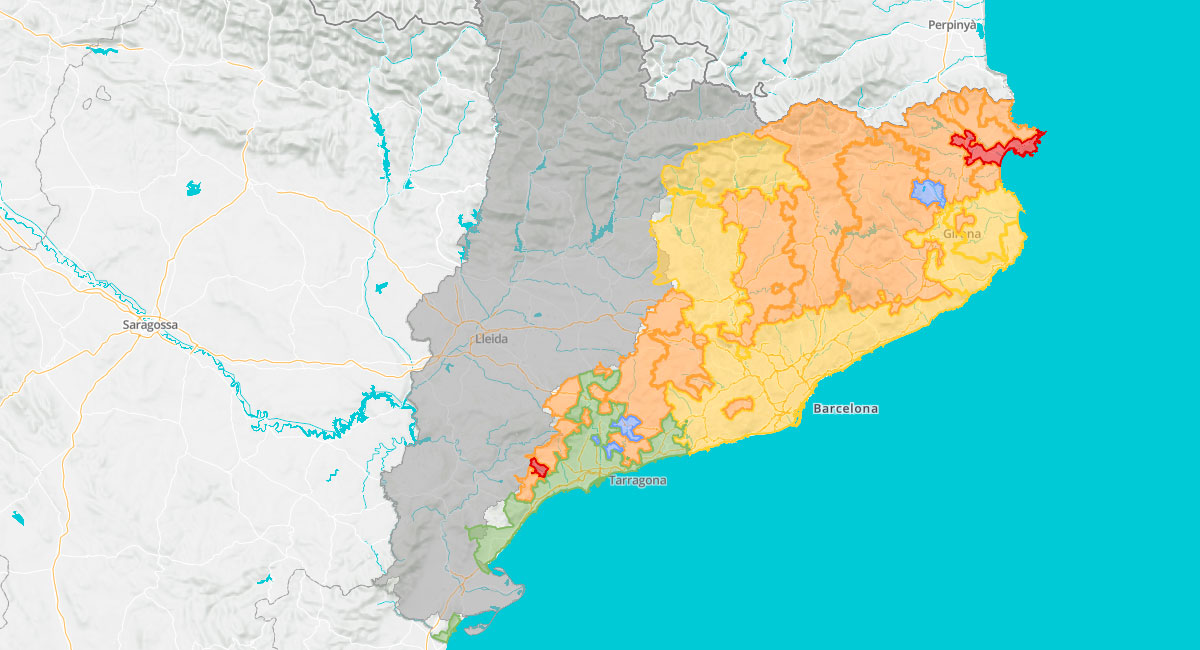 mapa sequí catalunya 15/07/2024