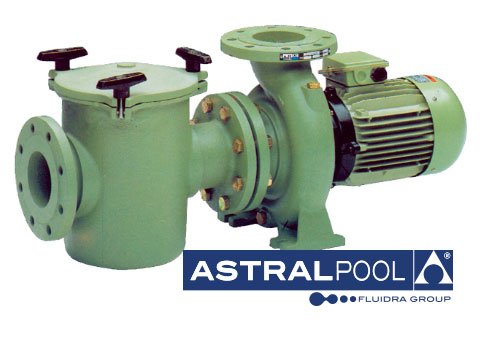 Bomba fundicion piscina publica. ARAL PLUS de astralpool