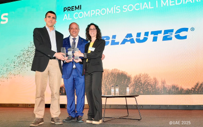 Blautec ha ganado un premio de la UAE 2025 por su Compromiso Social y Medioambiental